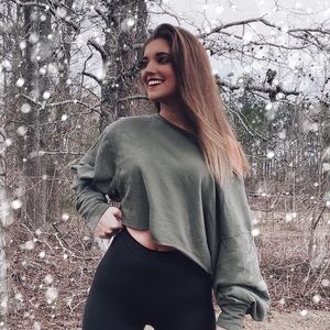 Long Sleeve Crop Top